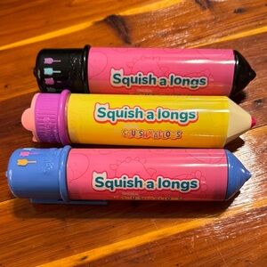 Squish-a-longs by Squishmallows 3 Empty Scribblers Cases
